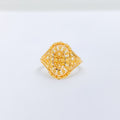 Petite Oval 22k Gold Ring