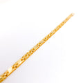 Crescent Link 22k Gold Baby Bracelet