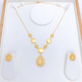 Modern Shimmering Necklace Set