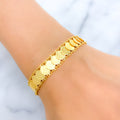 21k-gold-classic-petite-subtle-coin-bracelet