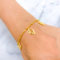21k-gold-glistening-cutwork-leaf-bracelet