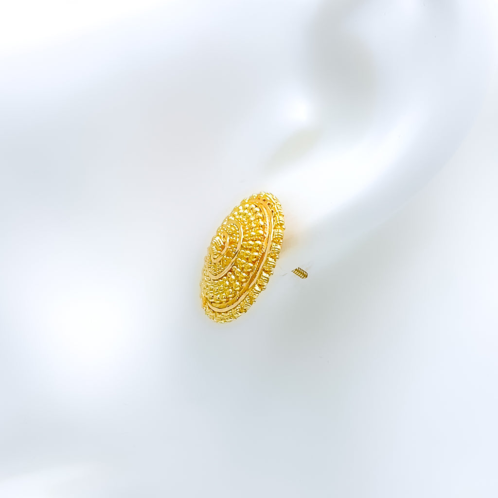 Beaded Rays Dome Tops – Andaaz Jewelers