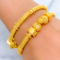 22k-gold-opulent-attractive-beadwork-bangles