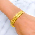 22k-gold-Special Dapper Dotted Bangles