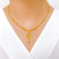 Glistening Chand 22k Gold Drop Set