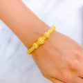 22k-gold-Intricate Festive Traditional Cuff