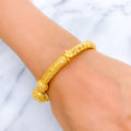 22k-gold-Intricate Festive Traditional Cuff