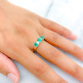Evergreen Emerald Diamond Ring