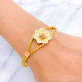 22k-gold-exclusive-floral-cz-bangle-bracelet