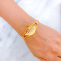 22k-gold-high-finish-leaf-cz-bangle-bracelet