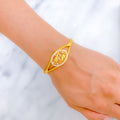 22k-gold-festive-leaf-adorned-bangle-bracelet