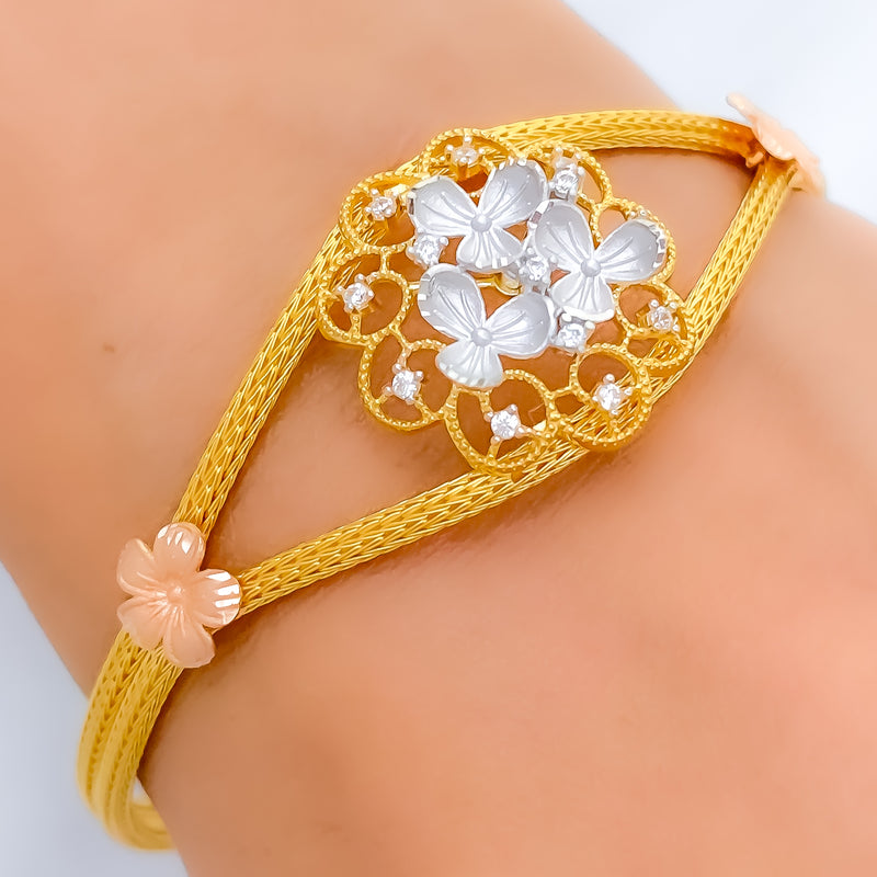 22k-gold-vintage-white-flower-bangle-bracelet