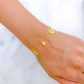 22k-gold-slender-charming-bracelet