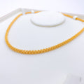 Thick Knitted Gold Chain Necklace - 18"