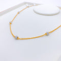 Luxurious Two-Tone Chain Necklace - 18"