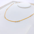 Fashionable Two-Tone Chain Necklace - 20"