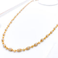 Long Tulsi Bead 22k Gold Mala