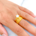 22k-gold-sophisticated-bow-accented-cz-band