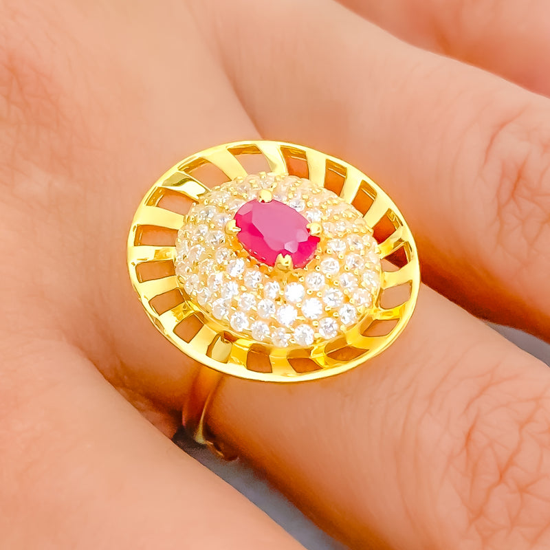  22k-gold-decorative-oval-cz-statement-ring