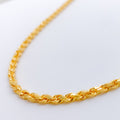 Thick Solid Rope Chain - 24"