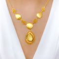 Modern Shimmering Necklace Set