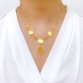 Subtle Jali Necklace Set