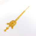 Netted Oval 22k Gold Tikka