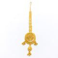 Netted Oval 22k Gold Tikka