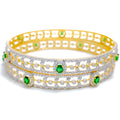 18k-gold-stunning-emerald-diamond-bangle