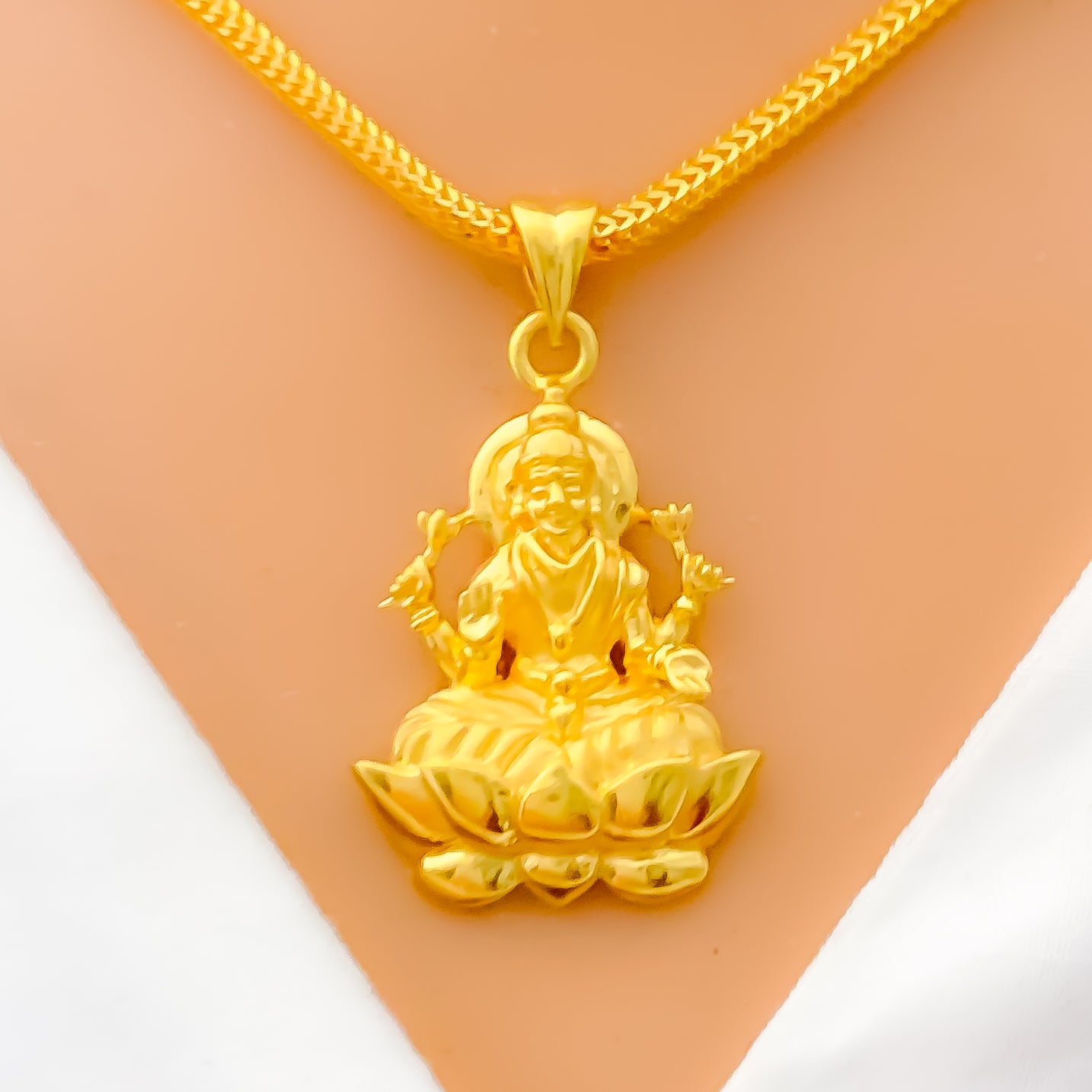 Necklace Designs Gram Gold Lakshmi Lakshmi Devi Locket Nallapusalu