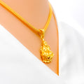 22k-gold-Palatial Decorative Laxmi Pendant
