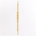 Beautiful Dotted Orb 22k Gold Bracelet