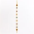 Classic Meenakari 22k Gold Bead Bracelet