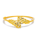 22k-gold-shimmering-leaf-bangle-bracelet