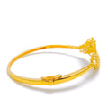 22k-gold-shimmering-leaf-bangle-bracelet