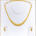 Trendy Interlinked Mesh Necklace Set