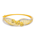 22k-gold-lovely-flower-bangle-bracelet