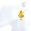 Refined Bell 22k Gold Earrings