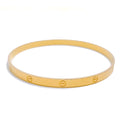 Elegant High Finish 22k Gold Bangle