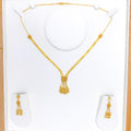 Fancy Multi-Tassel 22k Gold Drop Set