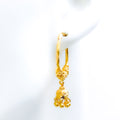 Fancy Dotted 22k Gold Jhumki