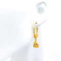 Fancy Dotted 22k Gold Jhumki