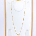 Elegant Smooth Finish Fancy 22k Gold Chain