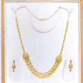 Elegant Three-Tiered Necklace Set
