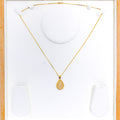 IN-STORE PROMO - 22k Gold Wire Pendant 3