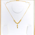 Graceful Decorative 22k Gold Bead Necklace
