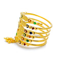 22k-gold-multi-color-tassel-spiral-ring