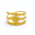 22k-gold-lovely-flower-spiral-ring