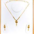 Magnificent Upscale Dome 22k Gold Necklace Set