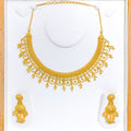 Decadent Draped Necklace 22k Gold Set